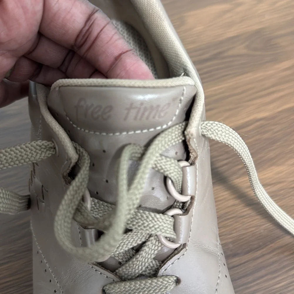 SAS‎ Shoes Womens Sz 10N Free Time Walking Comfort Sneakers Tripad Leather Beige
